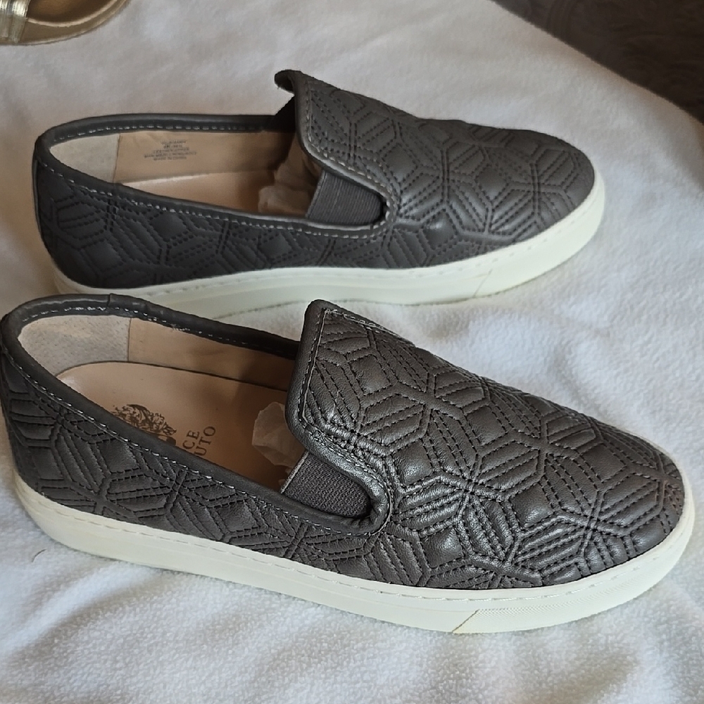 Vince Camuto Men's Black Slip-On Shoes - Picture 2 of 3